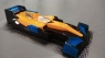 OLEG Custom Painted Body Formula 1/24 McLaren MCL 35 2020  painted in livery F1 team MCLAREN MCL35 2020, Lexan .007" (0.175 mm) - #0141P3