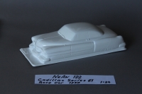 NeAn Clear body Retro 1/24 Cadillac Series 61 Race Car 1950, Lexan .015" (0.38 mm) - #122-L