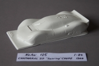 NeAn Clear body Retro 1/24 Chaparral 2D "Sebring" Coupe 1966, Lexan .010" (0.254 mm) - #125-L