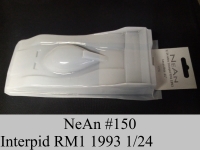 NeAn Clear body Retro 1/24 Interpid RM1 1993, Lexan .010" (0.254 mm) - #150-L