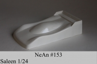 NeAn Clear body Production 1/24 Saleen, Lexan .005" (0.125 mm) - #153-LT