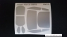 NeAn Clear "TEAPOT" 1/24 ASTON MARTIN DBR 9 BODY, Lexan, thickness .01" (0.25 mm), w/paint masks - #15-L