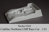 NeAn Clear body Eurosport 1/24 Cadillac Northstar LMP Race Car, Lexan .005" (0.125 mm) - #161-L-5