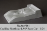NeAn Clear body Eurosport 1/24 Cadillac Northstar LMP Race Car, Lexan .007" (0.175 mm) - #161-L-7