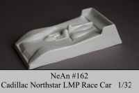 NeAn Clear body Eurosport 1/32 Cadillac Northstar LMP Race Car, Lexan .007" (0.175 mm) - #162-L-7