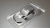 ATTAN Clear Body Production 1/24 Tesla Model S P100DL Electric GT (ISRA 2020), Lexan .007