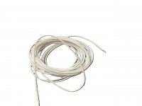 TURNIGY LEAD WIRE 24Ga (section 0,21 mm²), white, 1 m