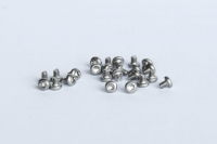 CAHOZA Motor screw 0/80" stainless steel, 24 pcs. - #325