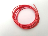 CAHOZA Lead wire 18Ga (section 0,82 mm²), red, 1,5 m (5 ft) - #334