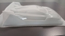 OLEG Production 1/24 Lamborghini Huracan body for 4" chassis, Lexan .005" (0.125 mm), with paint mask - #0142T