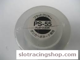 Tamiya America, Inc Polycarbonate PS-55 Flat Clear, Spray 100 ml, TAM86055