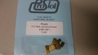 PROSLOT Standard Lead Wire Clips, Full .012" thick hard brass, 6 pr. - #PS624