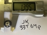 JK Gear 64 pitch, 33T, 0° angle, 3/32" axle, Ø13.95 mm (.549") - #G633