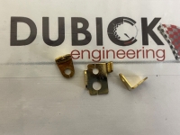 DUBICK Set of contacts for the controller. Made from brass and GOLD PLATED - #714
