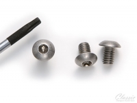 VOKI Titanium motor screws 0-80 / 2mm long - torx T5, button head 1 pc
