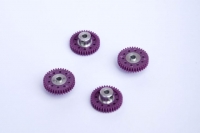 CAHOZA Drilled Highly durable gear 72 pitch 40 teeth, 0° angle, 2 mm axle (with reduced weight), Ø14.85 mm (Ø.584") - #10