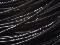 TURNIGY LEAD WIRE 20Ga (section 0,52 mm²), black, 1 m