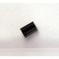 CAHOZA EDM black covered pinion 64 pitch 6 teeth, 0° angle 2 mm bore - #16