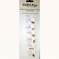 DUBICK Precut Brass pin tubes, length 10.8 mm, 4 pcs.- #406