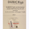 DUBICK Precision Ballbearing 2 х 6 х 2,3 mm, unflanged - #DB606