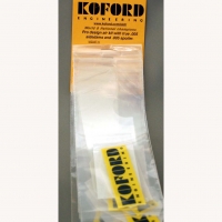 KOFORD Air control kit .005" sidedams and .005" spoiler, 1 cd. (6 pc.) - #M203T5