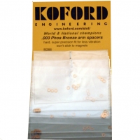 KOFORD .007" (0,178 MM) THICK, BRONZE ARM (2 MM) SPACER, 12 pcs. - #M265