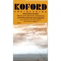 KOFORD 3/32" (2.36 MM) .010 (0.26 MM) THICK PHOS BRONZE AXLE SPACER, 12 psc. - #M296