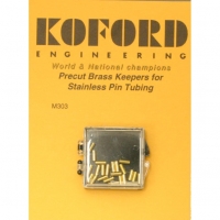KOFORD BRASS KEEPERS, inner dia. .05" (1.28 mm), lenght 5.1 mm, 1 pc. - #M303-1