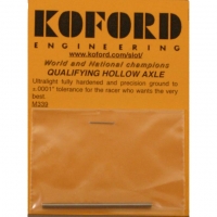 Koford .100 long x 3/32" diameter machined aluminum axle spacers 