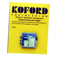 KOFORD CUT BRASS PIN TUBE, lenght 12.8 mm, 24 psc. in box - #M453