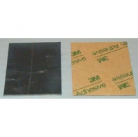 LUCKY BOB Lead sheet thickness .032" (0,8 mm), 38x53 mm with a adhesive tape - #LB1032