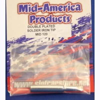 MID AMERICA Double plated solder iron tip - #MID120