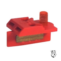 MID AMERICA Standart profile AERO guide, red nylon, weighted, w/thread - #MID130HW