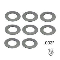 MID AMERICA .003" (0.08 mm) Stainless steel guide spacers, 8 pcs. - #MID147S