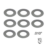 MID AMERICA .01" (0.25 mm) Stainless steel guide spacers, 8 pcs. - #MID148S