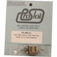 PROSLOT Euro MK 1 Motor with American made X12 armature 40* - #PS-4002-12