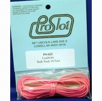 PRO SLOT  LEAD WIRE 18Ga (section 0,82 mm²), pink, 3 m (10 ft) - #PS-622