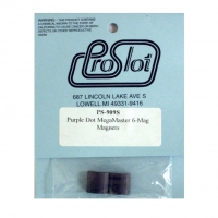 PROSLOT Purple dot MegaMaster 6-mag magnets - #PS-909S