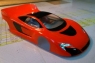 NeAn Clear Production 1/32 McLaren 650S GT3 body, PVC thickness .008" (0.2 mm), w/paint masks — #64-P