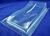 REDFOX Clear body Wing-style, Corvette hype wing car, lexan, thickness .005