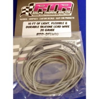 RALPH THORNE Lead wire 20Ga (section 0,52 mm²), grey, 3 m (10 ft) - #RTR-DFLW10