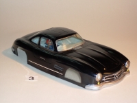 NeAn Clear "TEAPOT" 1/24 MERCEDES BENZ 300 SL 1954 BODY, PVC, thickness .015" (0.4 mm), w/paint masks - #6503-P