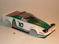 NeAn Clear "TEAPOT" 1/24 LANCIA STRATOS 1974 BODY, PVC, thickness .015" (0.4 mm), w/paint masks - #6507-P