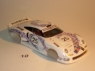 NeAn Clear "TEAPOT" 1/24 PORSCHE 911 GT1 1996 BODY, PVC, thickness .015" (0.4 mm), w/paint masks - #10-P