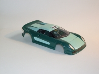 NeAn Clear "TEAPOT" 1/24 NOBLE M12 GTO BODY, Lexan, thickness .01" (0.25 mm), w/paint masks - #14-L
