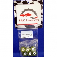 S&K GEAR 64 PITCH, 36T, 0° angle, 3/32" axle, Ø15.00 mm - #SK3664