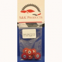 S&K GEAR 64 PITCH, 37T, 16° angle, 3/32" axle, Ø15.47 mm - #SK3764A