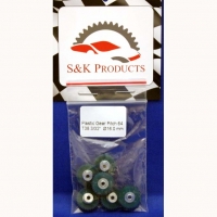 S&K GEAR 64 PITCH, 38T, 0° angle, 3/32" axle, Ø15.65 mm - #SK3864