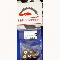 S&K GEAR 72 PITCH, 37T, 0° angle, 3/32" axle, Ø14.2 mm - #SK3772