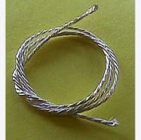 SLICK7 SILVER SHUNT WIRE, HANK, Silver weaving - #SL7219
